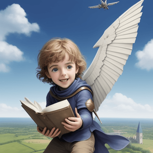 AI generated: enfant, arnoth avais un avion limitstand