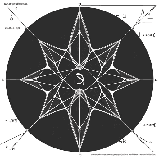 AI generated: Draw a simplified neuron with computational and mathematical components. Do not add letters, and use...