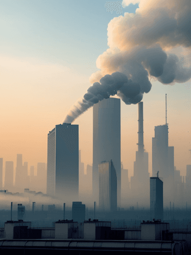 AI generated: air pollution
