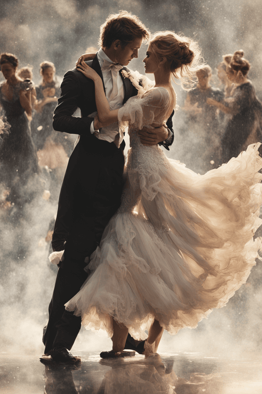 AI generated: "Dance with me," she said. 