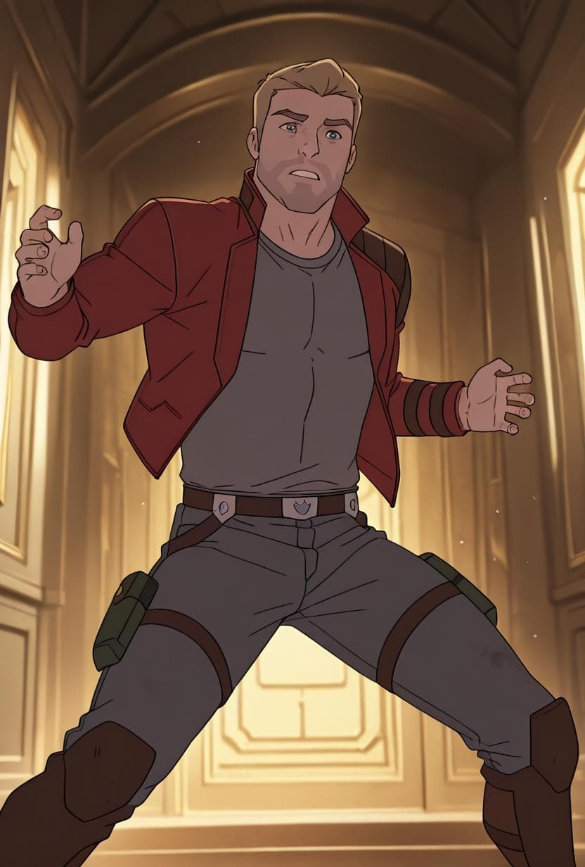 Starlord -- Marvel's Guardians of the Galaxy animated series (2015)  Illust+pony