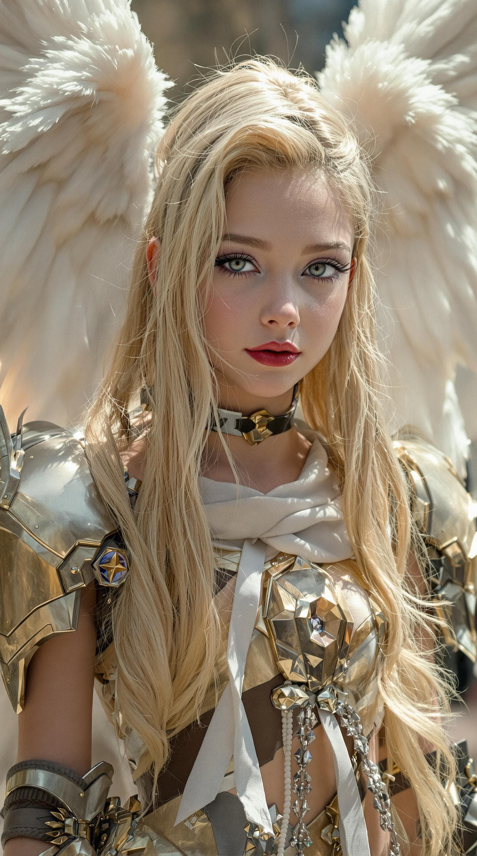 AI generated: a professional photo of a exceptionally beautiful girl in the world (age 11), (eleven year old), ang...