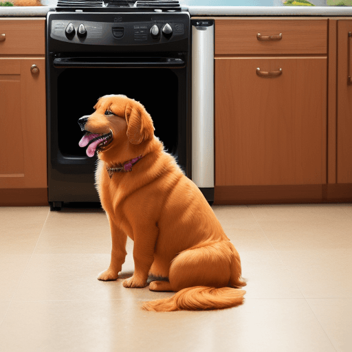 AI generated: vacuum cleaner
rust eater
food
hungry dog
refrigerator
golden retriever
dog
8 k