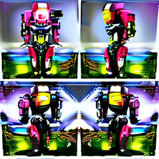AI generated: The best ever、8K,(((Full Body Esbian)))、(((The shine)))、(((Metallic)))、(((Cyberpunk)))、The cute beau...