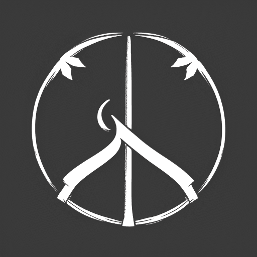 AI generated: A simple logo of a patrician 