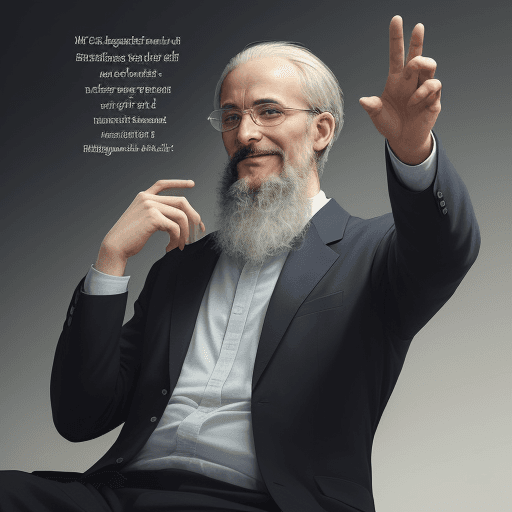 AI generated: God has created the rational man, giving him the dignity of a person endowed with initiative and con...