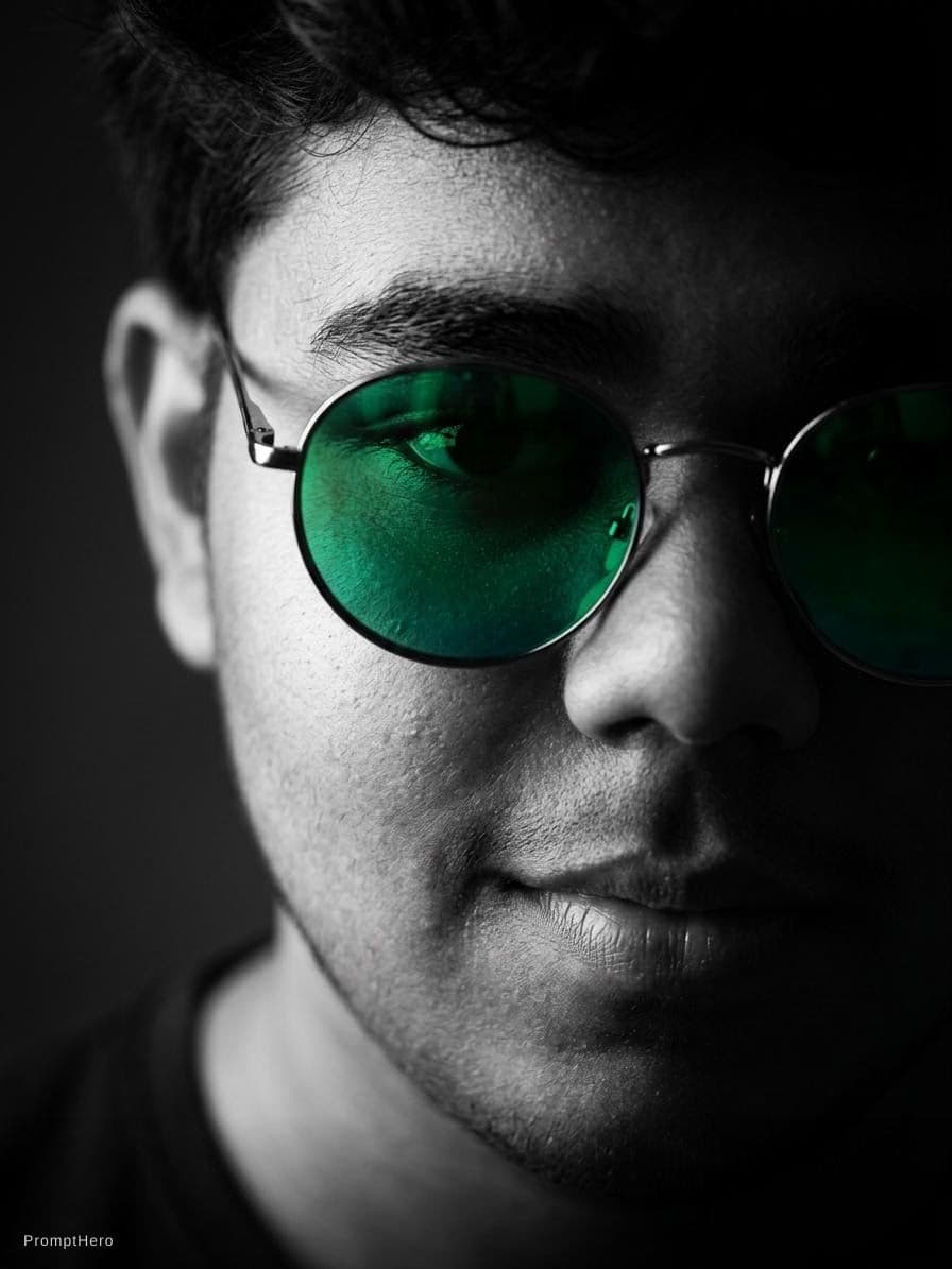 AI generated: {
  "image_request": {
    "prompt": "A photorealistic, ultra-close angled portrait of the provide...