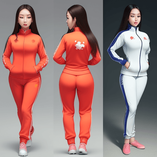 AI generated: A girl, a beautiful Chinese woman, and when viewers gaze upon the image, they are immediately captiv...