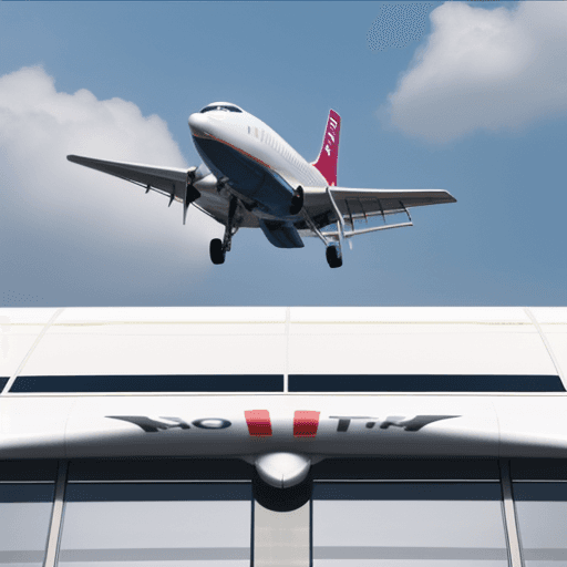 AI generated: Anthropomorphic airplane 