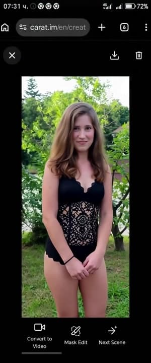 AI generated video: Please just off for me 