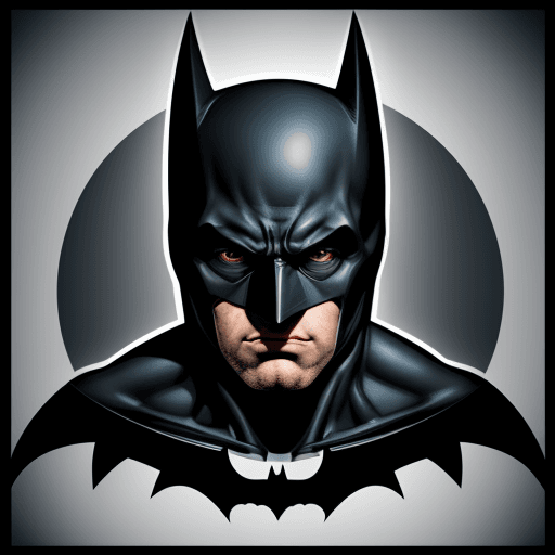 AI generated: Batman  plain, 8k