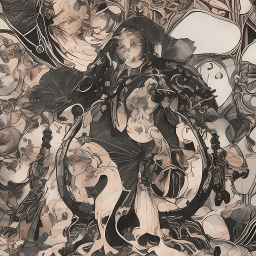 AI generated: Alphonse Mucha