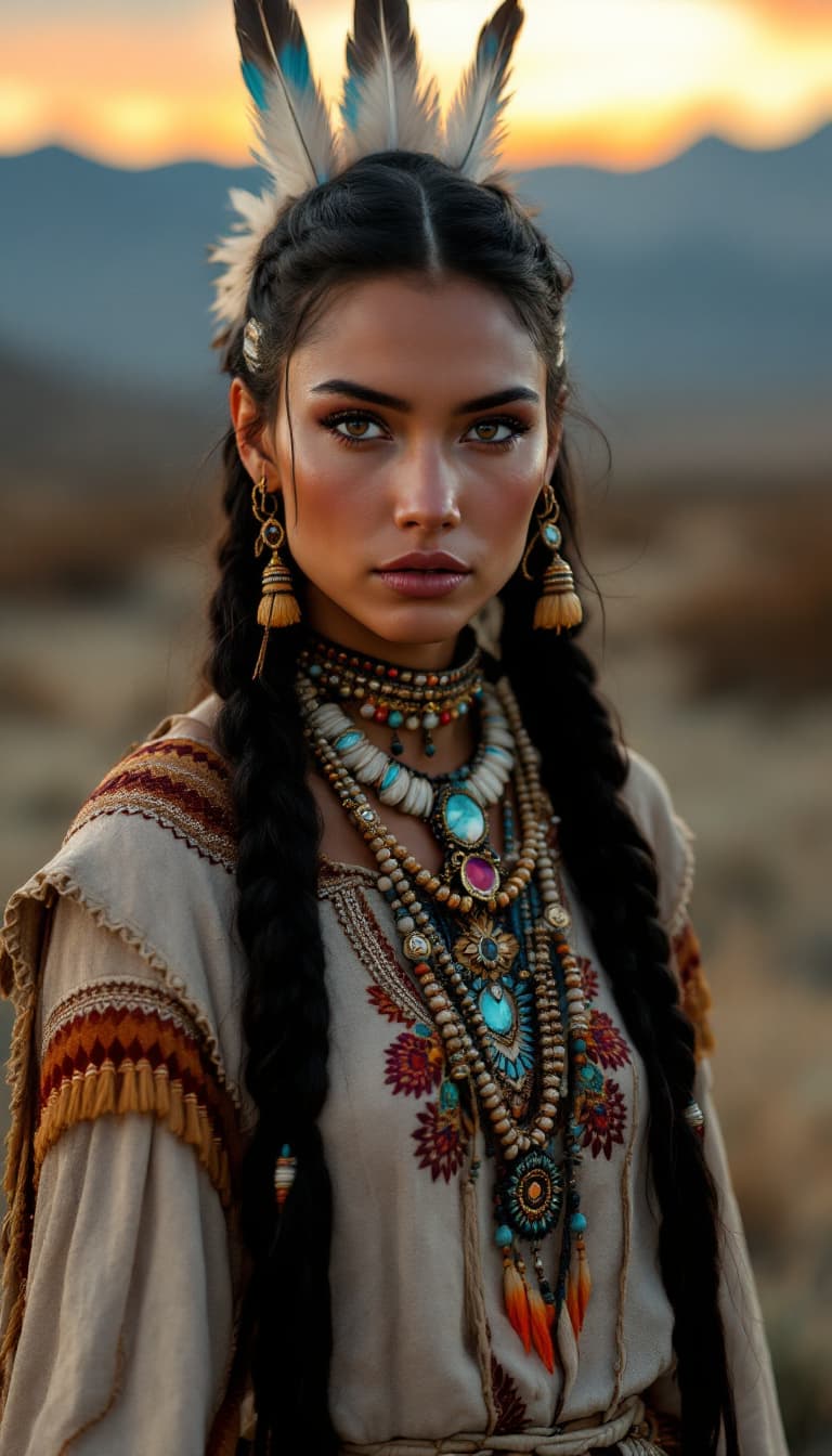 AI generated: "High-resolution portrait photograph captured with a Sony A1 50.1 MB camera using a 70mm prime lens....