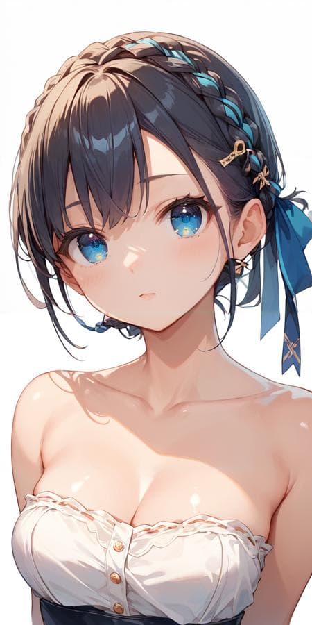 編み込みリボン/hair ribbon braid(SD,XL,pony) - Image 6