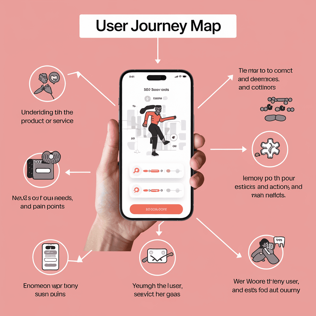 AI generated: Create a user journey map