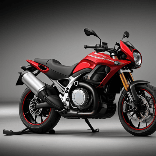 AI generated: Porschemotorrad