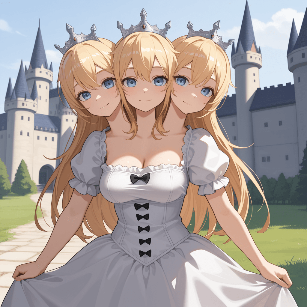 Three heads conjoinment - Image 2