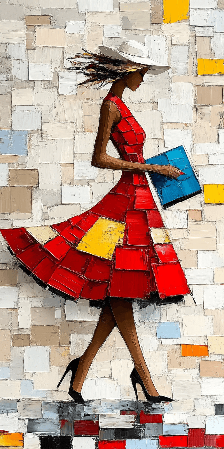 AI generated: woman, in the style of light beige and red, handcrafted beauty --chaos 75 --ar 1:2 --profile rsy6uq9...