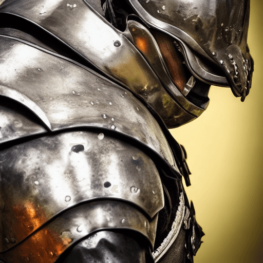 AI generated: Hyper realistic painting in the style of drew Struzen of a heroic gorilla wearin shoulder pads, paul...