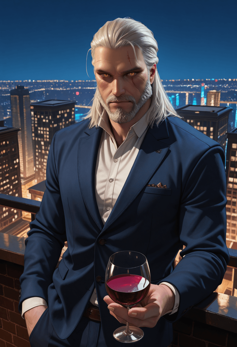 Geralt from The Witcher 3 [IllustriousXL]