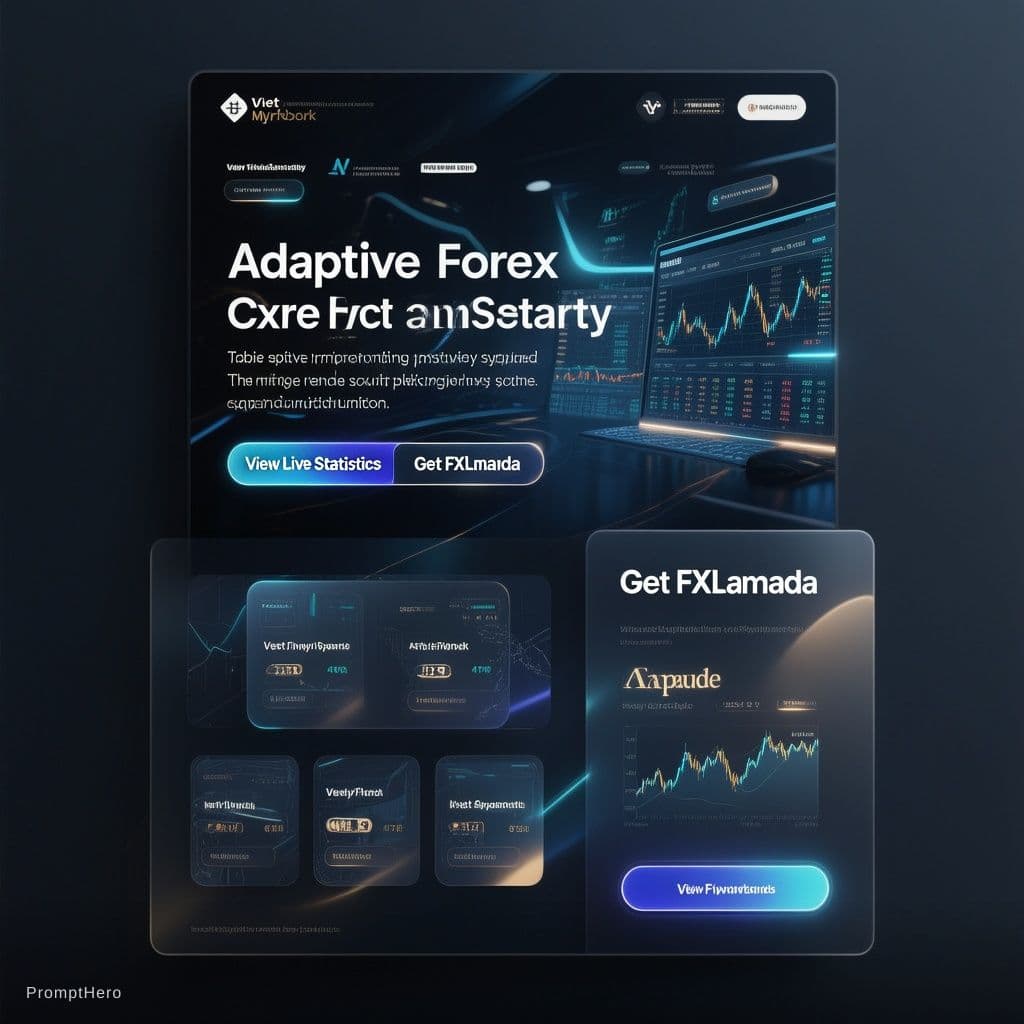 AI generated: Create a premium modern landing page design for a Forex Expert Advisor called "FXLambda".

Goal:
The...
