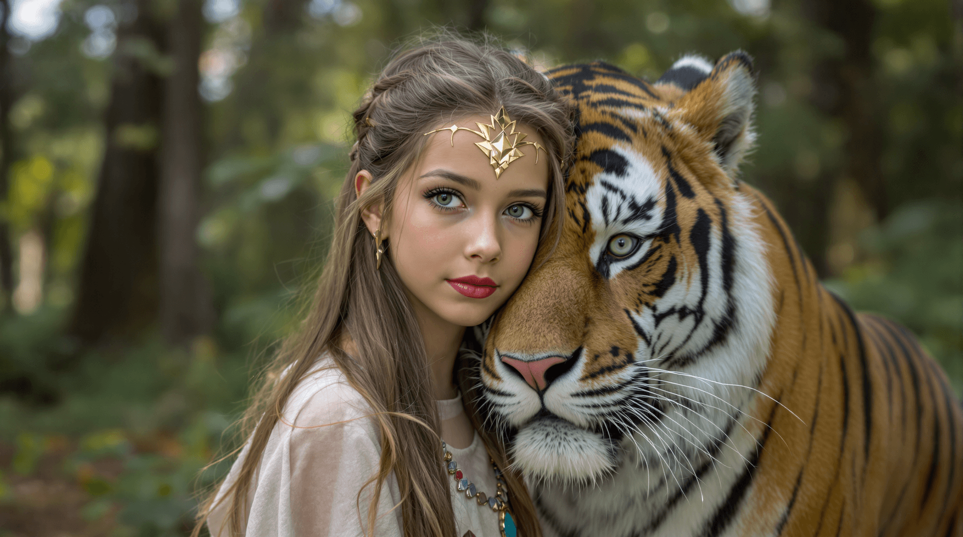 AI generated: a professional photo of a exceptionally beautiful in the world, Greek goddess, (age 11), (eleven yea...