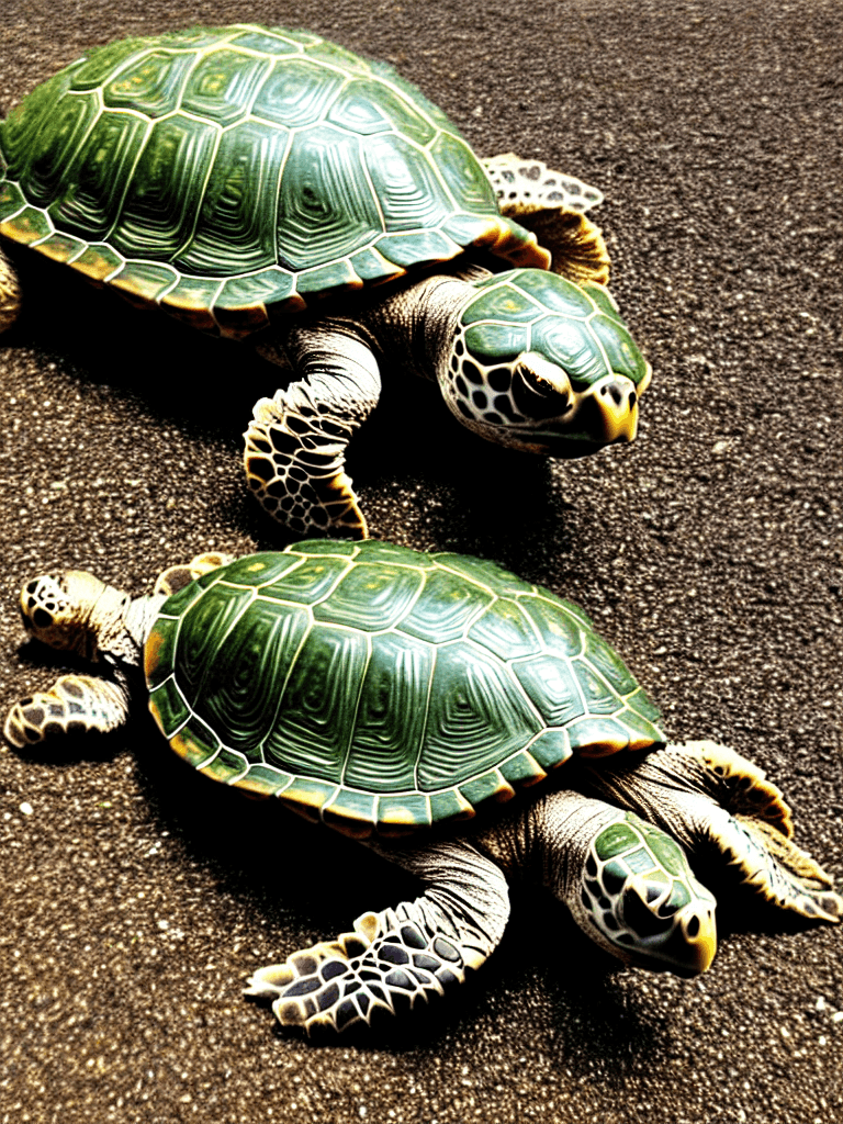 AI generated: Turtle