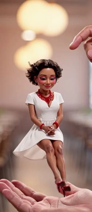 AI generated video: Utiliser l’image fournie comme image de référence. Ne pas modifier le visage, la coiffure, les vêtem...