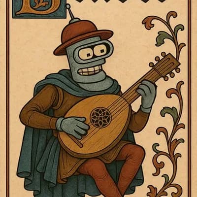 AI generated video: animate playing the guitar