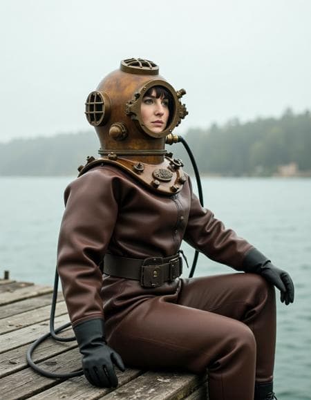 Vintage Diving Suit (FLUX1.D)