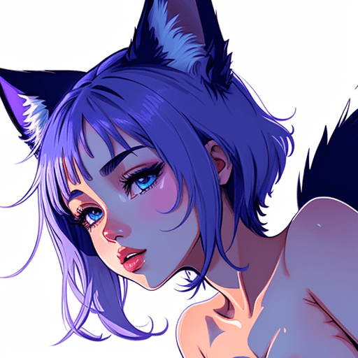 AI generated: nude cat girl having sex, erotic, covered in cum, wet, Vector art, Vivid colors, Clean lines, Sharp ...