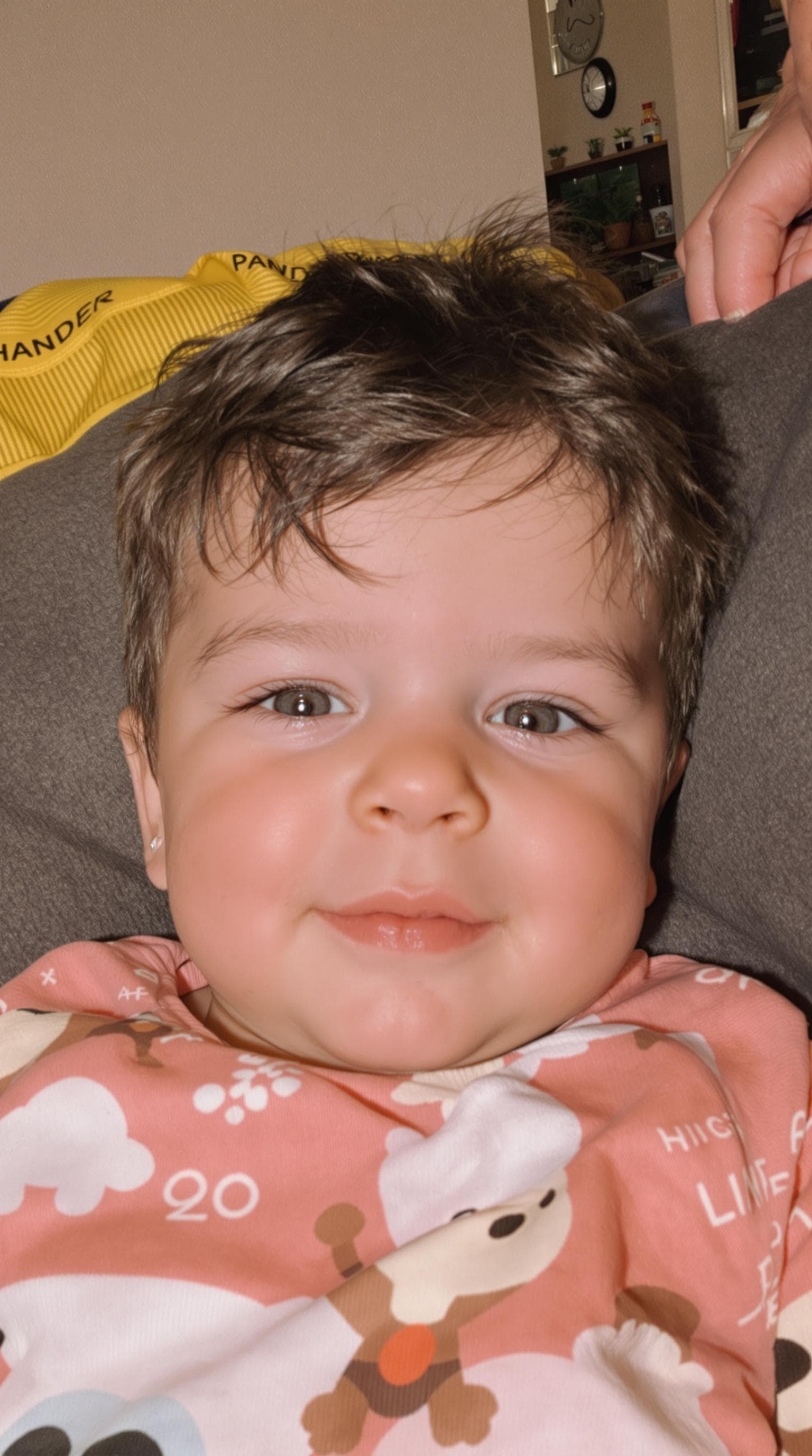 AI generated: little baby chandler bing inspired from the show friends