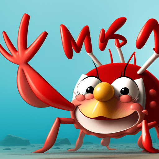 AI generated: Mr krabs 