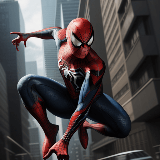 AI generated: ultra realistic spiderman, cinematic 4k, hyper realistic, extreme details, cinematic