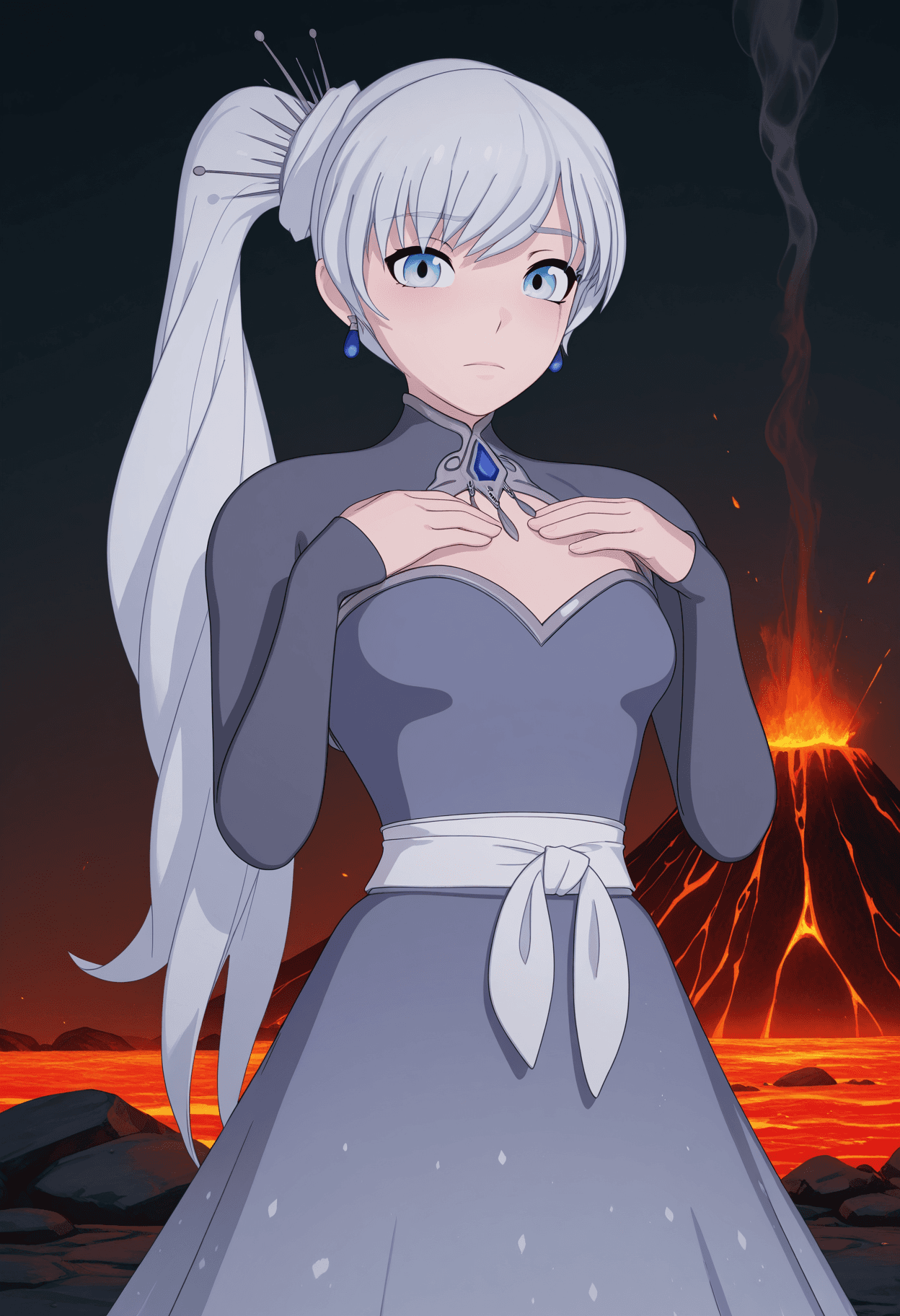 Weiss Schnee (ワイス・シュニー) - RWBY - COMMISSION