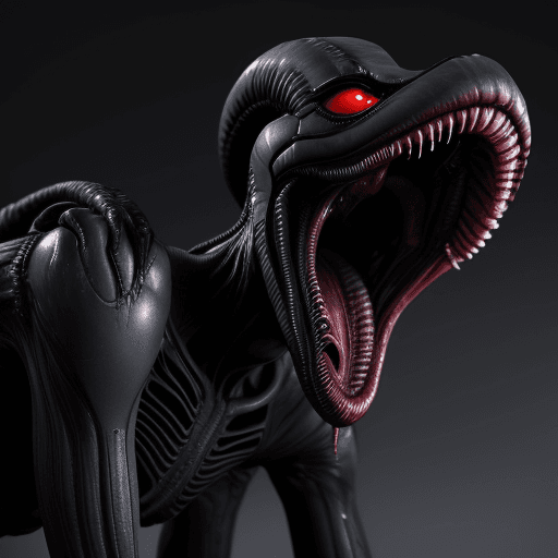 DreamShaper prompt: hot xenomorph
