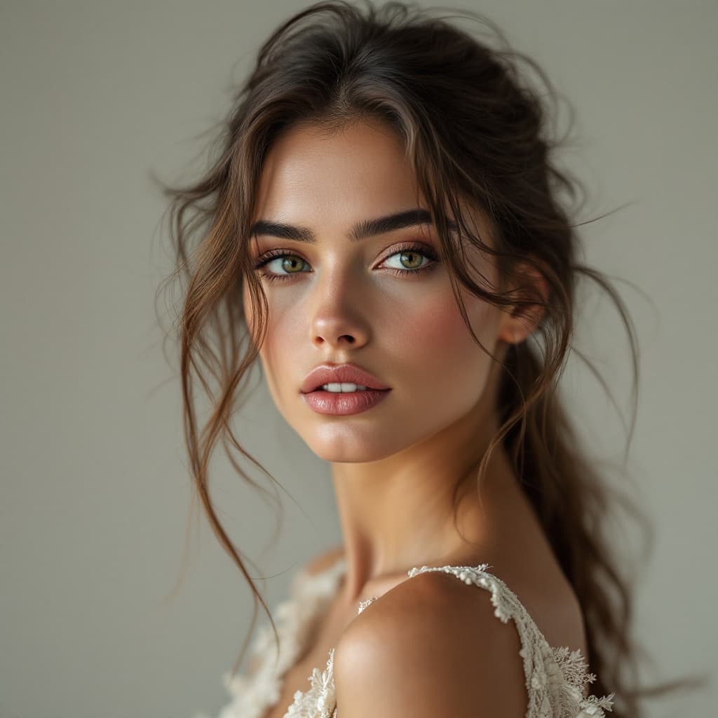 AI generated: high-resolution photo of a Spanish fashion supermodel, photorealistic, UHD, optimal photography, nat...