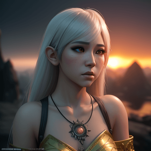 AI generated: Photo of a ultra realistic ladyboy shemale, dramatic light, pale sunrise, cinematic lighting, batter...