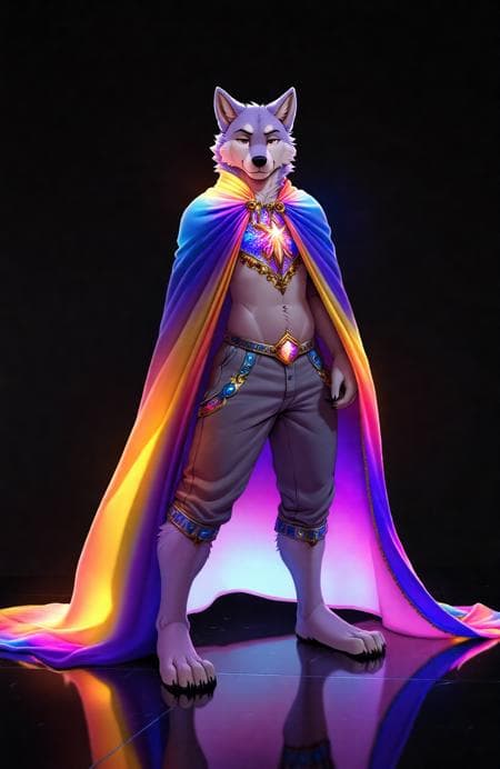 Chromafur Alpha [Furry FLUX Dev] - Image 1