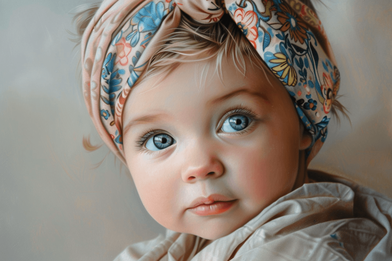 AI generated: baby Hyperrealism --ar 3:2 --v 6.0