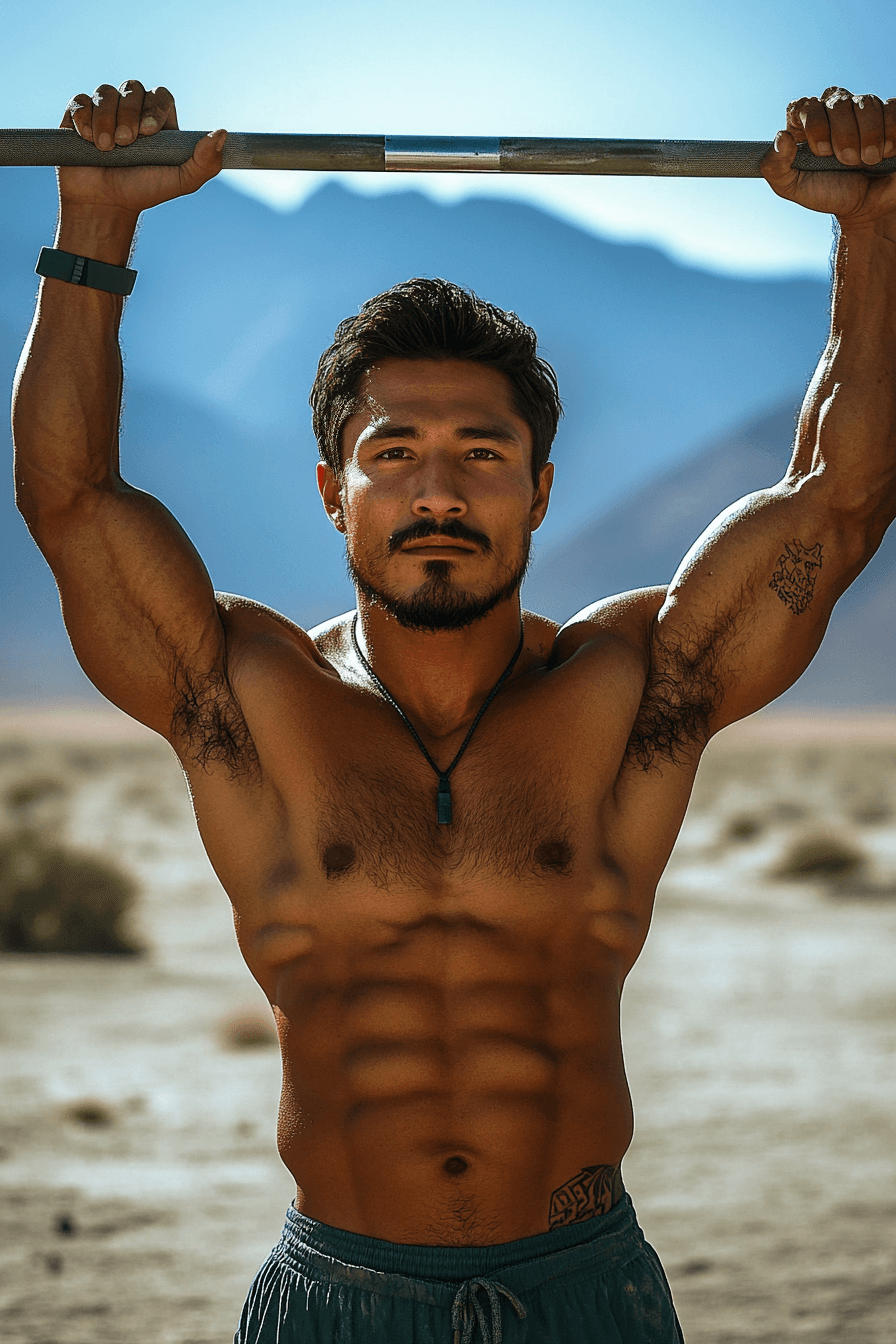 AI generated: full shot, full-length portrait, wide field of view, centered, showing entire body, award-winning ci...