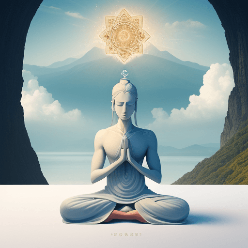 AI generated: create an image with symbolic conceptual design of great current designers with the concept of spiri...