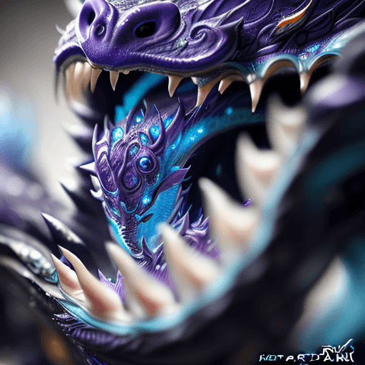 AI generated: Primal Beast, Miki Asai Macro photography, close-up, hyper detailed, trending on artstation, sharp f...
