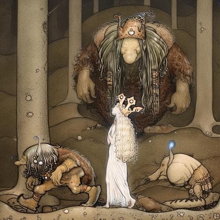 John Bauer Style - Swedish painter and illustrator