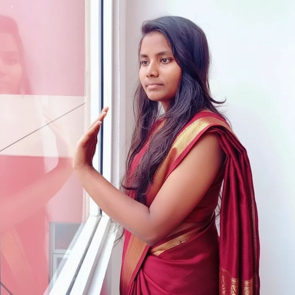 AI generated: Hot with saree 
