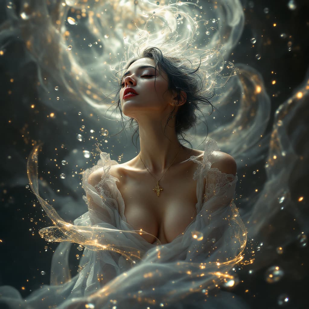 AI generated: Dreams of an Illusion, peace and freedom are only an imagination in this world,reality  is ugly,colo...