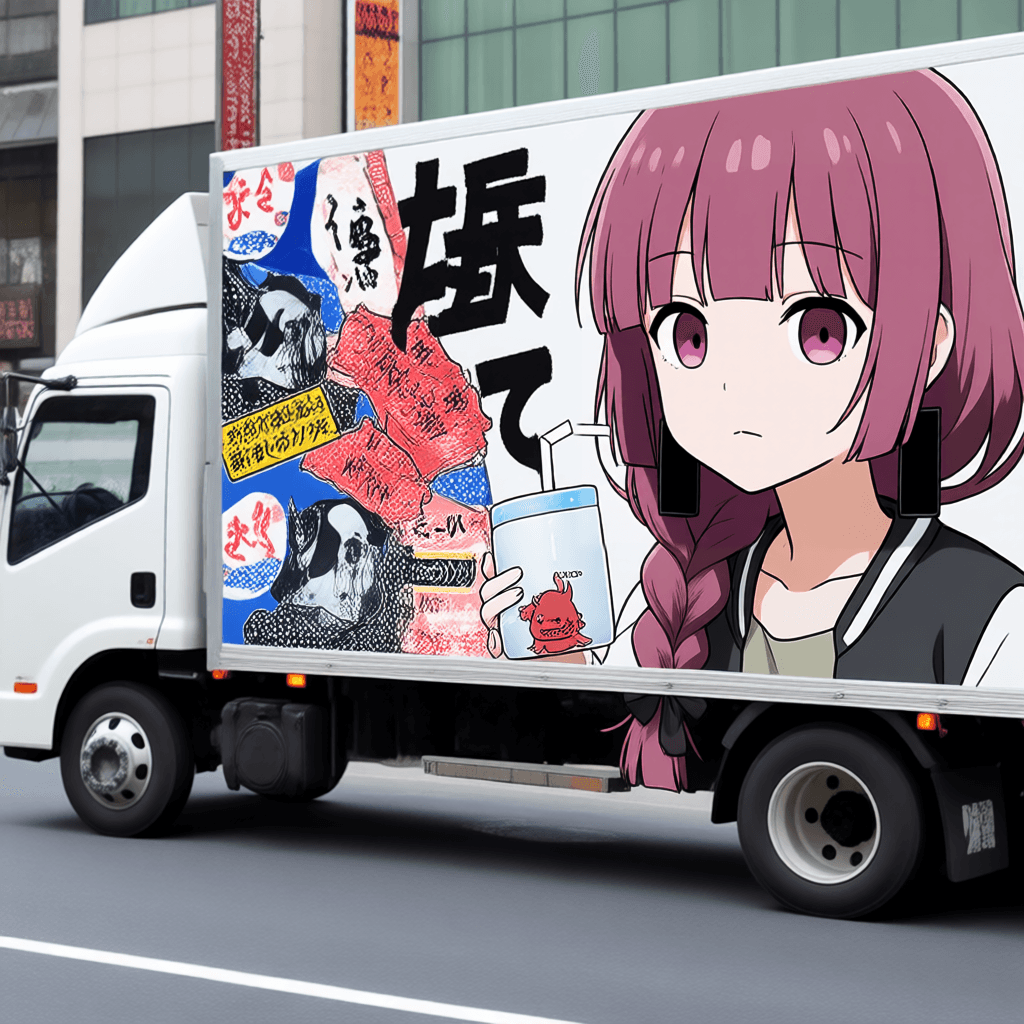 advertising truck