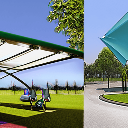 AI generated: SMART DYNAMIC CANOPY FOR PARK 