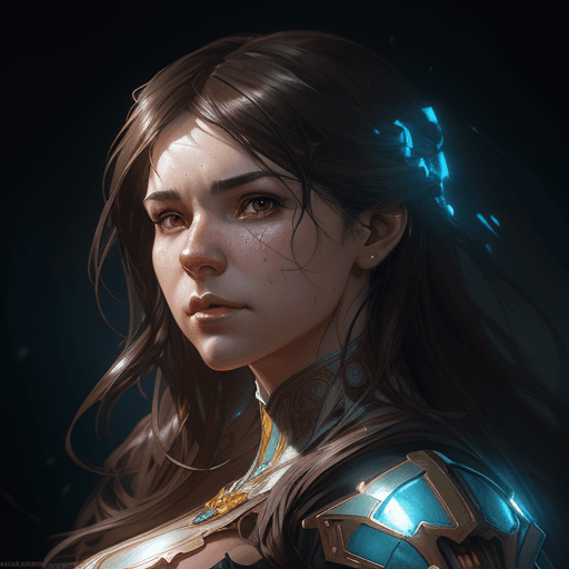 AI generated: head and shoulders portrait, 8k resolution concept art portrait by Greg Rutkowski, Artgerm, WLOP, Al...