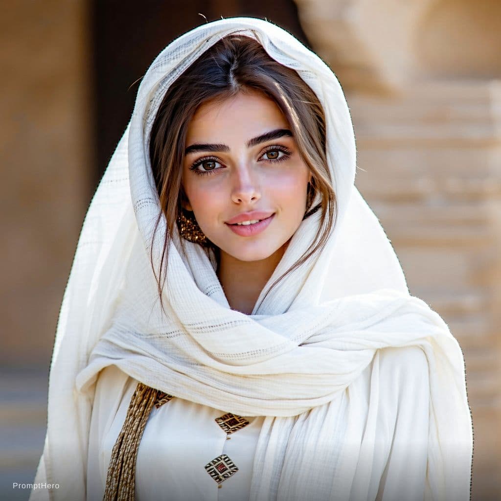 AI generated: Join my picture with beautiful Arabian girls